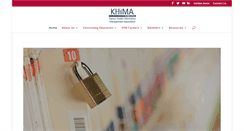 Desktop Screenshot of khima.com